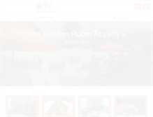 Tablet Screenshot of leftystavern.net